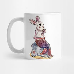 Merbunny Sipping Tea Mug